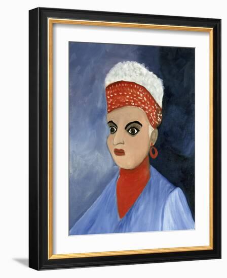 Self Portrait-Anna Belle Lee Washington-Framed Giclee Print