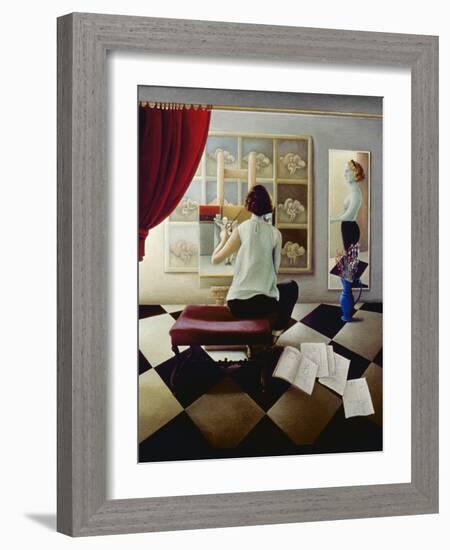 Self Portrait-Caroline Jennings-Framed Giclee Print