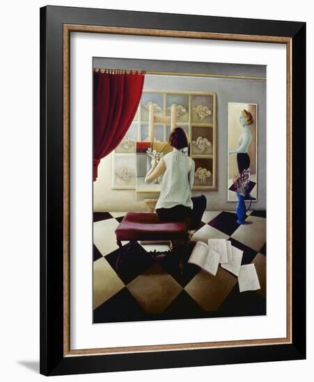 Self Portrait-Caroline Jennings-Framed Giclee Print