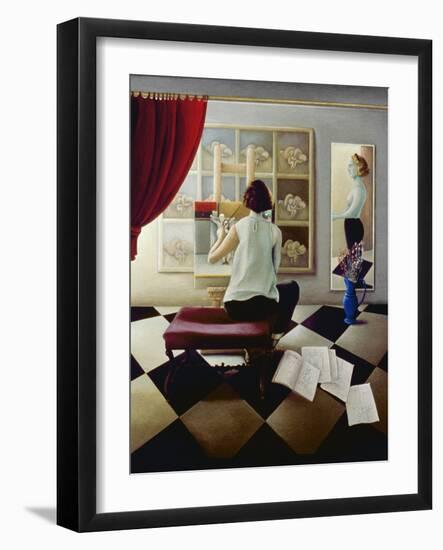 Self Portrait-Caroline Jennings-Framed Giclee Print