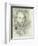 Self-portrait-Paul Cézanne-Framed Giclee Print