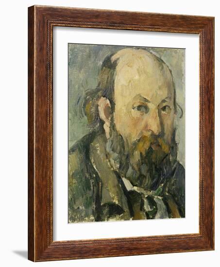 Self Portrait-Paul Cézanne-Framed Giclee Print