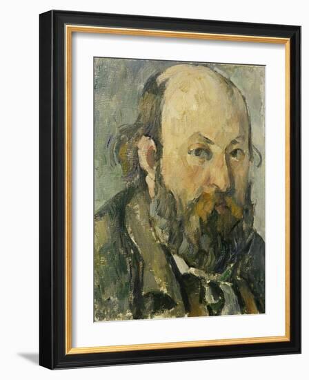 Self Portrait-Paul Cézanne-Framed Giclee Print