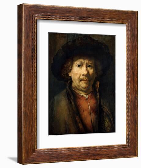 Self-Portrait-Rembrandt van Rijn-Framed Giclee Print