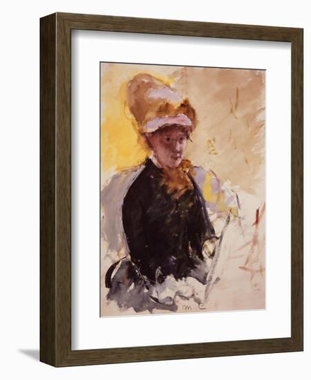 Self Portrait-Mary Cassatt-Framed Giclee Print