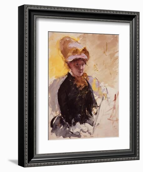 Self Portrait-Mary Cassatt-Framed Giclee Print