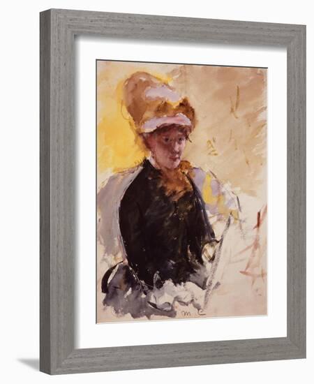 Self Portrait-Mary Cassatt-Framed Giclee Print