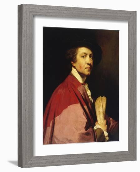 Self-Portrait-Sir Joshua Reynolds-Framed Giclee Print