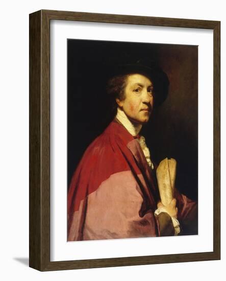 Self-Portrait-Sir Joshua Reynolds-Framed Giclee Print