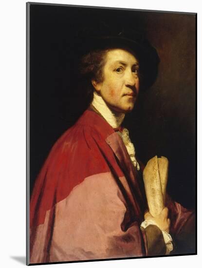 Self-Portrait-Sir Joshua Reynolds-Mounted Giclee Print