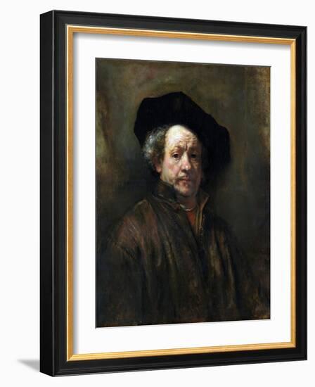 Self-Portrait-Rembrandt van Rijn-Framed Giclee Print