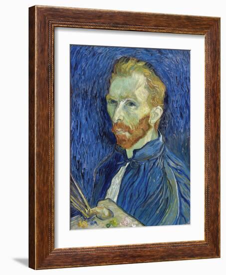 Self-Portrait-Vincent van Gogh-Framed Giclee Print