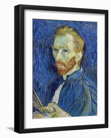 Self-Portrait-Vincent van Gogh-Framed Giclee Print