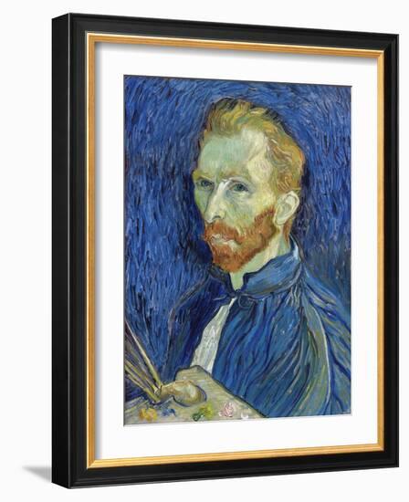 Self-Portrait-Vincent van Gogh-Framed Giclee Print