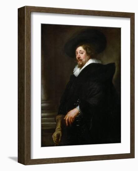 Self Portrait-Peter Paul Rubens-Framed Giclee Print