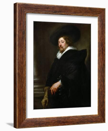 Self Portrait-Peter Paul Rubens-Framed Giclee Print