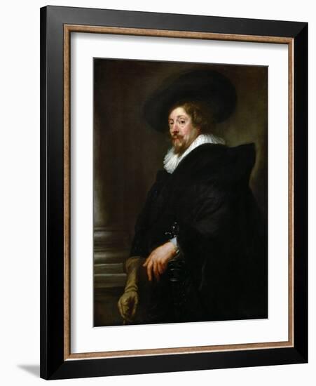 Self Portrait-Peter Paul Rubens-Framed Giclee Print