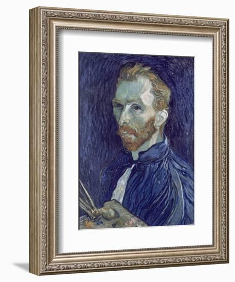 Self-Portrait-Vincent van Gogh-Framed Giclee Print