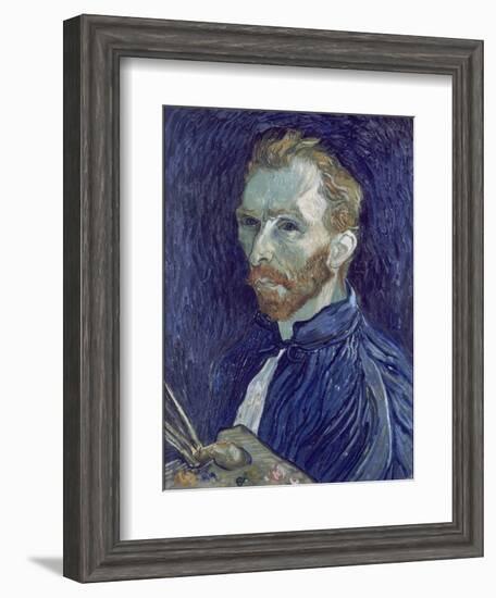 Self-Portrait-Vincent van Gogh-Framed Giclee Print