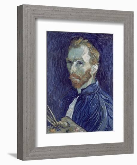 Self-Portrait-Vincent van Gogh-Framed Giclee Print