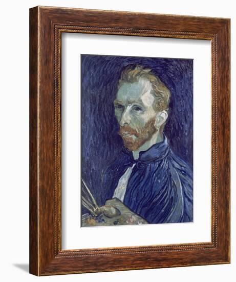 Self-Portrait-Vincent van Gogh-Framed Giclee Print