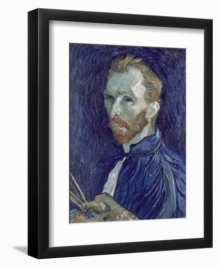 Self-Portrait-Vincent van Gogh-Framed Giclee Print