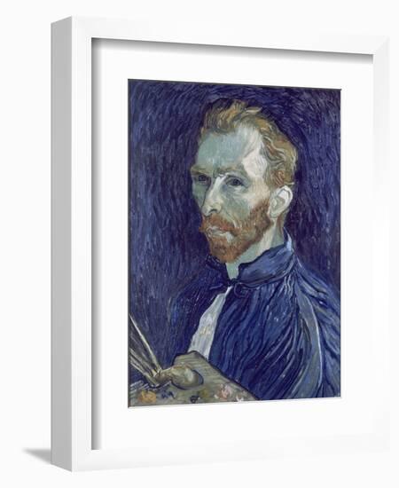 Self-Portrait-Vincent van Gogh-Framed Giclee Print