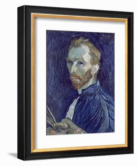 Self-Portrait-Vincent van Gogh-Framed Giclee Print