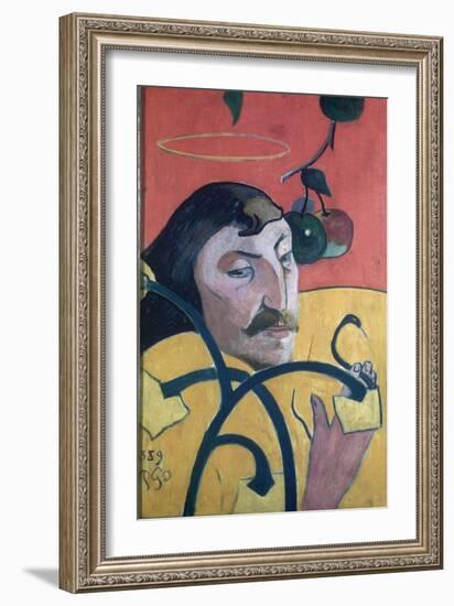 Self-Portrait-Paul Gauguin-Framed Giclee Print