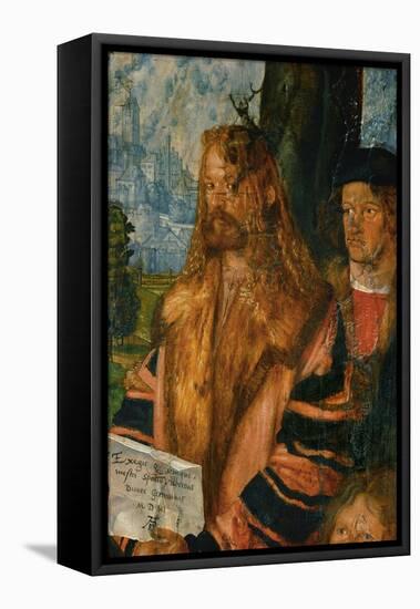 Self-Portrait-Albrecht Dürer-Framed Premier Image Canvas