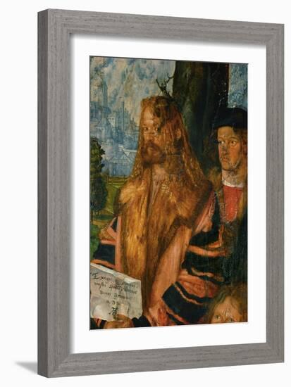 Self-Portrait-Albrecht Dürer-Framed Giclee Print