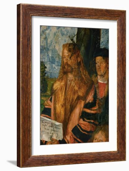 Self-Portrait-Albrecht Dürer-Framed Giclee Print