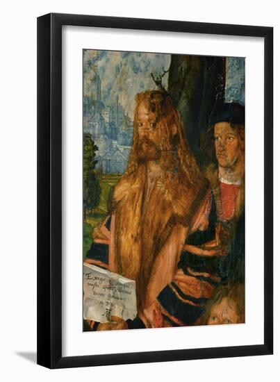 Self-Portrait-Albrecht Dürer-Framed Giclee Print