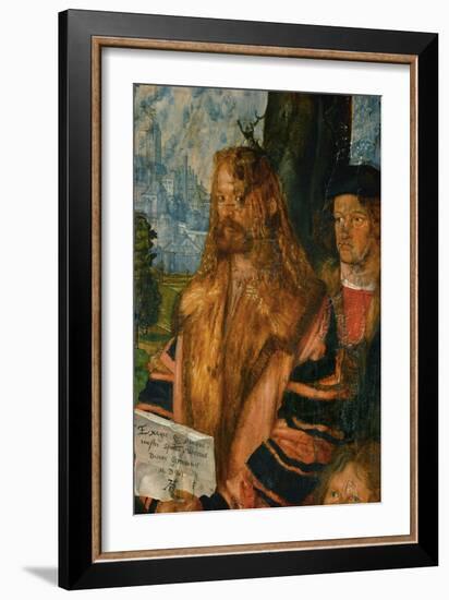 Self-Portrait-Albrecht Dürer-Framed Giclee Print