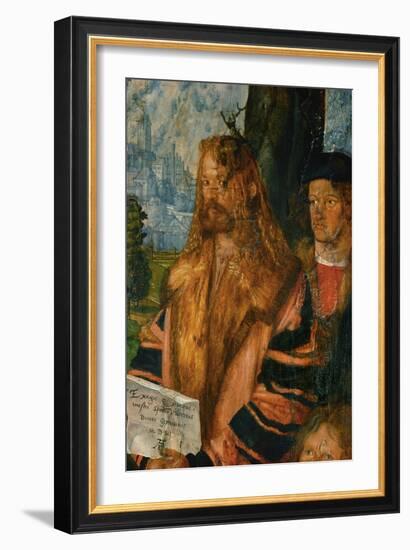 Self-Portrait-Albrecht Dürer-Framed Giclee Print