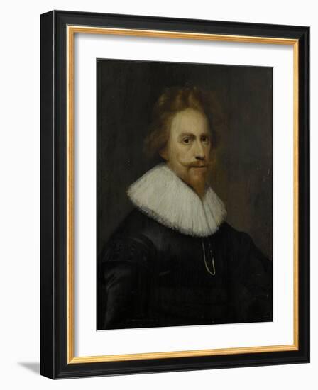 Self-Portrait-Wybrand de Geest-Framed Art Print