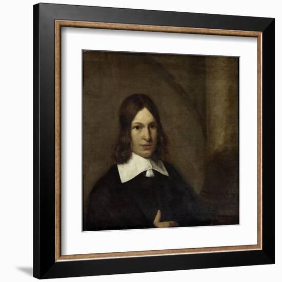 Self- Portrait-Pieter de Hooch-Framed Art Print