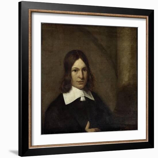 Self- Portrait-Pieter de Hooch-Framed Art Print