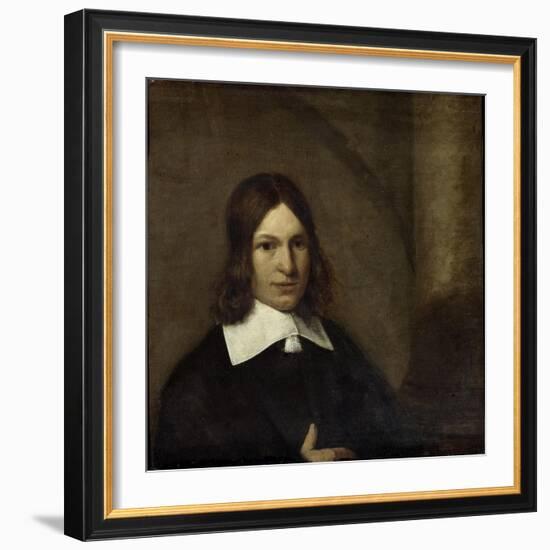 Self- Portrait-Pieter de Hooch-Framed Art Print