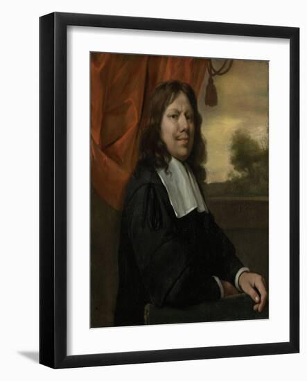 Self-Portrait-Jan Havicksz Steen-Framed Art Print