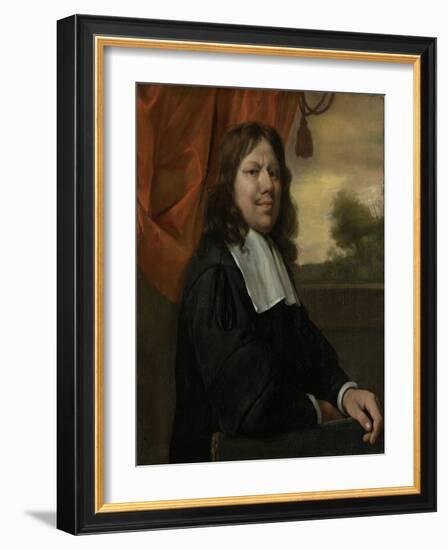 Self-Portrait-Jan Havicksz Steen-Framed Art Print