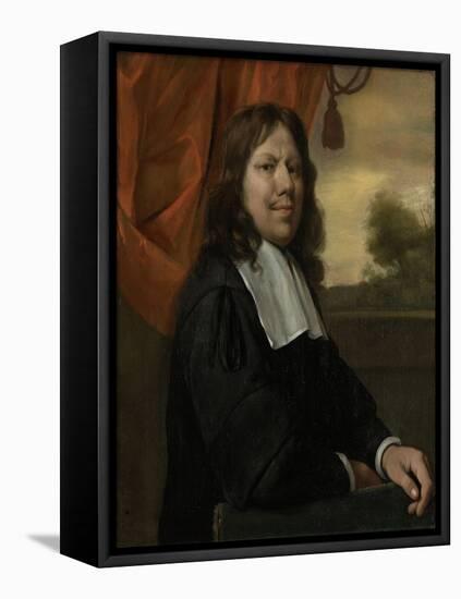 Self-Portrait-Jan Havicksz Steen-Framed Stretched Canvas