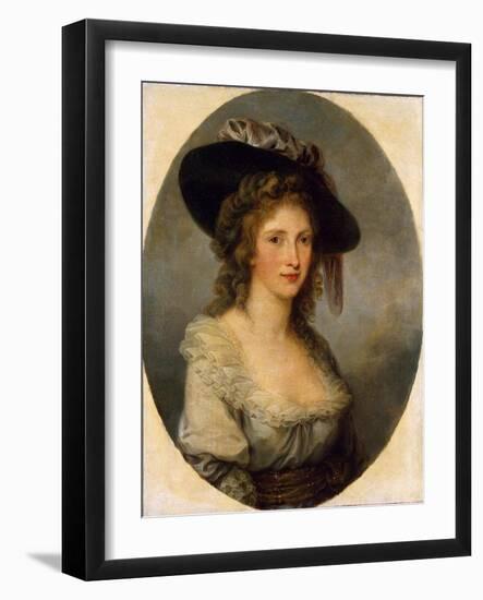 Self-Portrait-Angelika Kauffmann-Framed Giclee Print