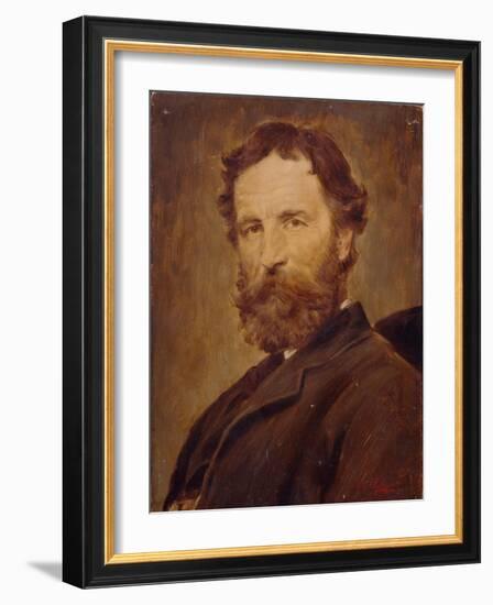 Self-Portrait-Franz Von Defregger-Framed Giclee Print