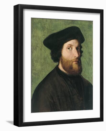 Self-Portrait-Lorenzo Lotto-Framed Giclee Print