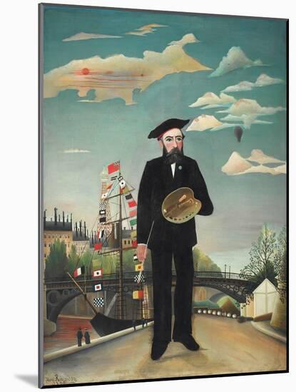 Self-Portrait-Henri Rousseau-Mounted Giclee Print