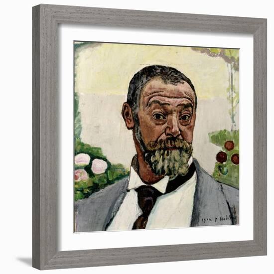 Self-Portrait-Ferdinand Hodler-Framed Giclee Print