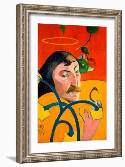 Self-Portrait-Paul Gauguin-Framed Giclee Print