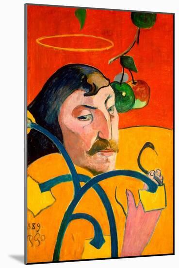 Self-Portrait-Paul Gauguin-Mounted Giclee Print