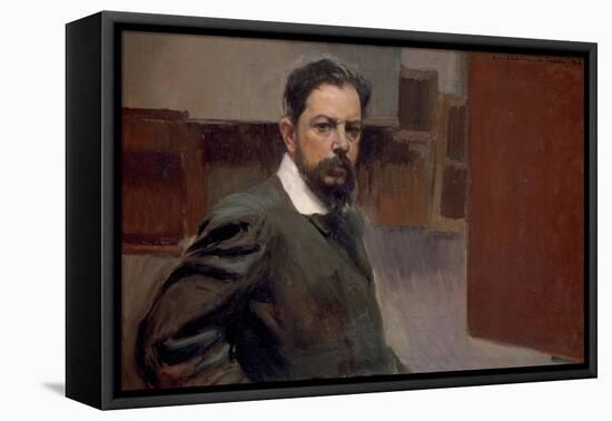 Self-Portrait-Joaquín Sorolla y Bastida-Framed Premier Image Canvas